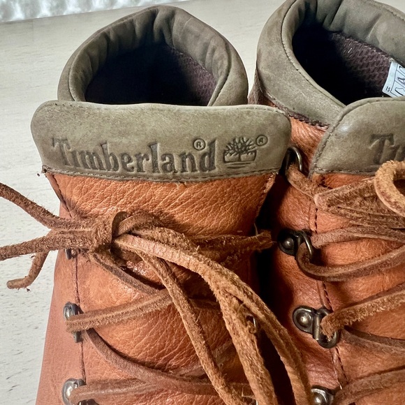 Vintage Timberland Mamaranick boots peanut 69386 Sz 8.5 M Women's - Picture 5 of 7